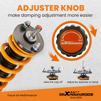 MaXpeedingrods Coilovers Shock Absorber compatible for Honda CRV CR-V RD1 RD3 compatible for FWD AWD 1996 Lowering Kit